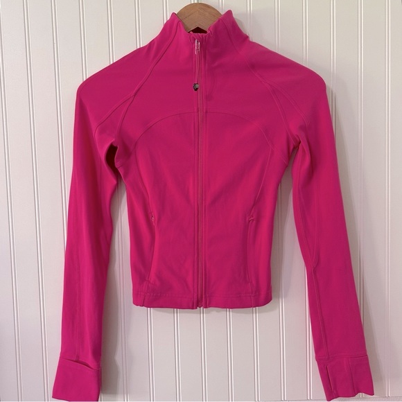 Lululemon 🍋Nulu Cropped Define Jacket🩷Sonic Pink🩷 - Picture 1 of 10